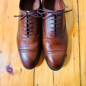 Allen Edmonds Park Avenue Dress Shoes 11D Brown